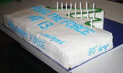 
 Millennium Force Cake